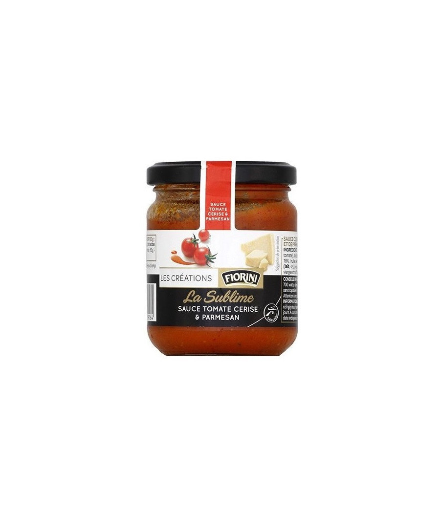La Sublime Sauce tomate cerise & parmesan Les Créations 190 G