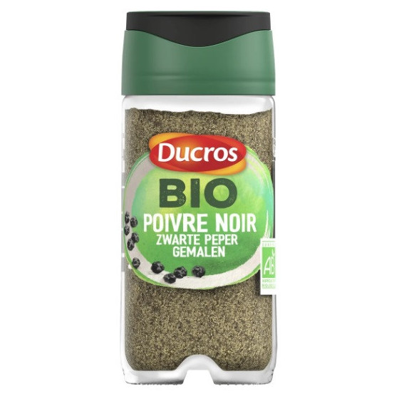 POIVRE NOIR MOULU BIO DUCROS 43G