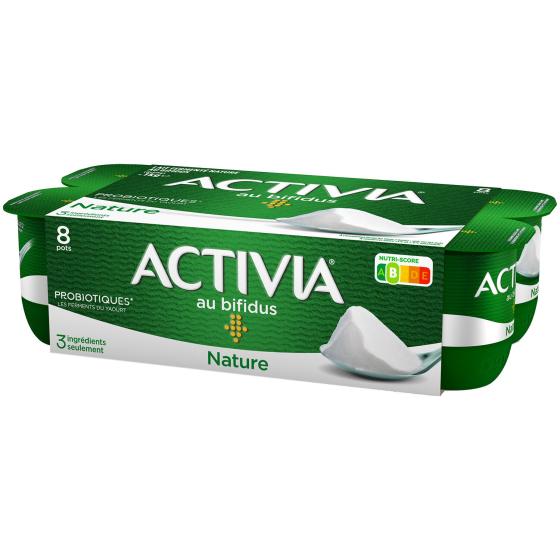 YAOURTS NATURE BIFIDUS ACTIVIA 8X125G