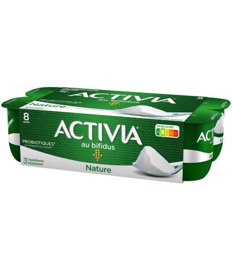 YAOURTS NATURE BIFIDUS ACTIVIA 8X125G