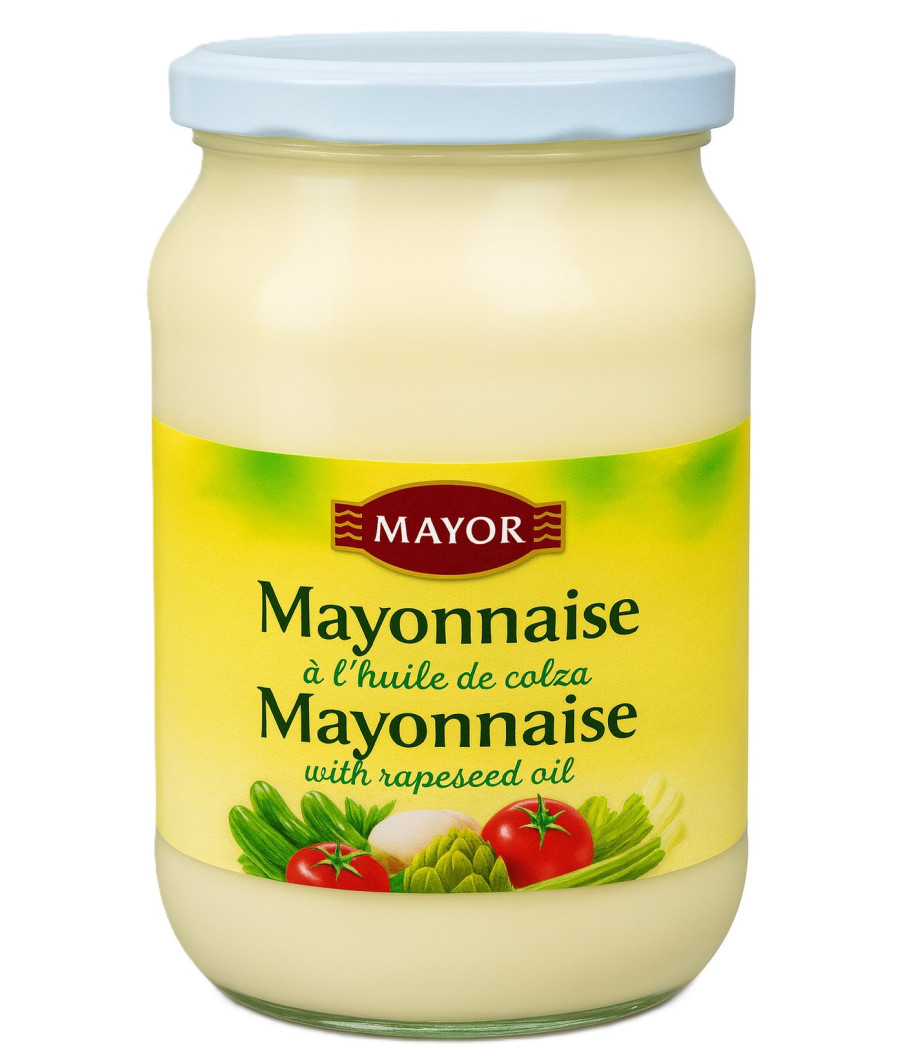 MAYONNAISE A L'HUILE DE COLZA MAYOR 235G