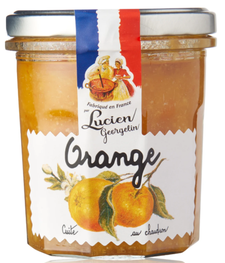 CONFITURE D'ORANGE LUCIEN GEORGELIN 320G