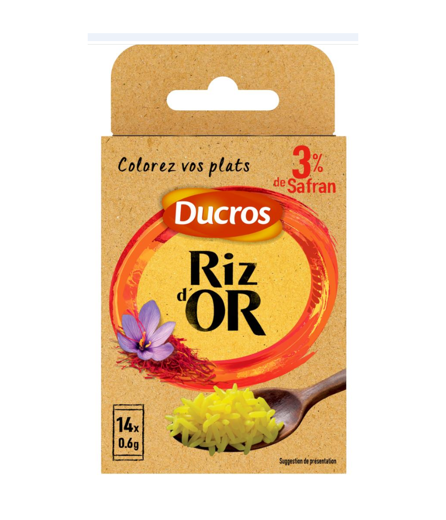 RIZ D'OR DUCROS 3% DE SAFRAN
