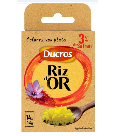 RIZ D'OR DUCROS 3% DE SAFRAN