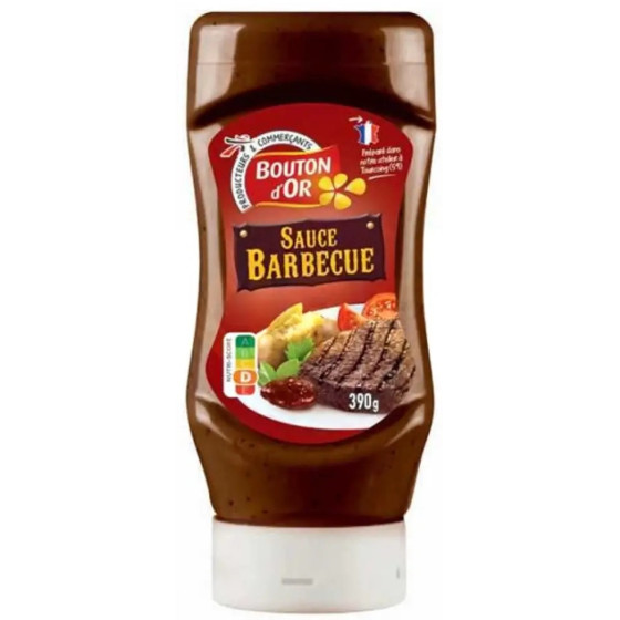 SAUCE BARBECUE BOUTON D'OR 390G