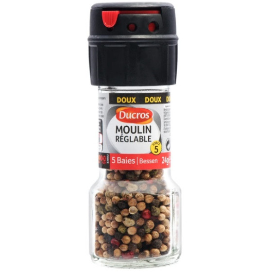 POIVRE DOUX 5 BAIES DUCROS 24G