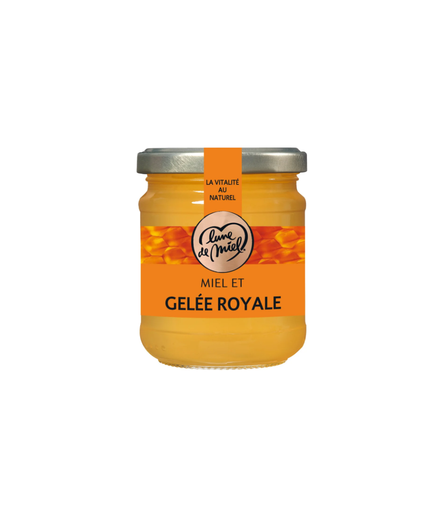 MIEL ET GELEE ROYALE LA FORCE AU NATUREL 250G