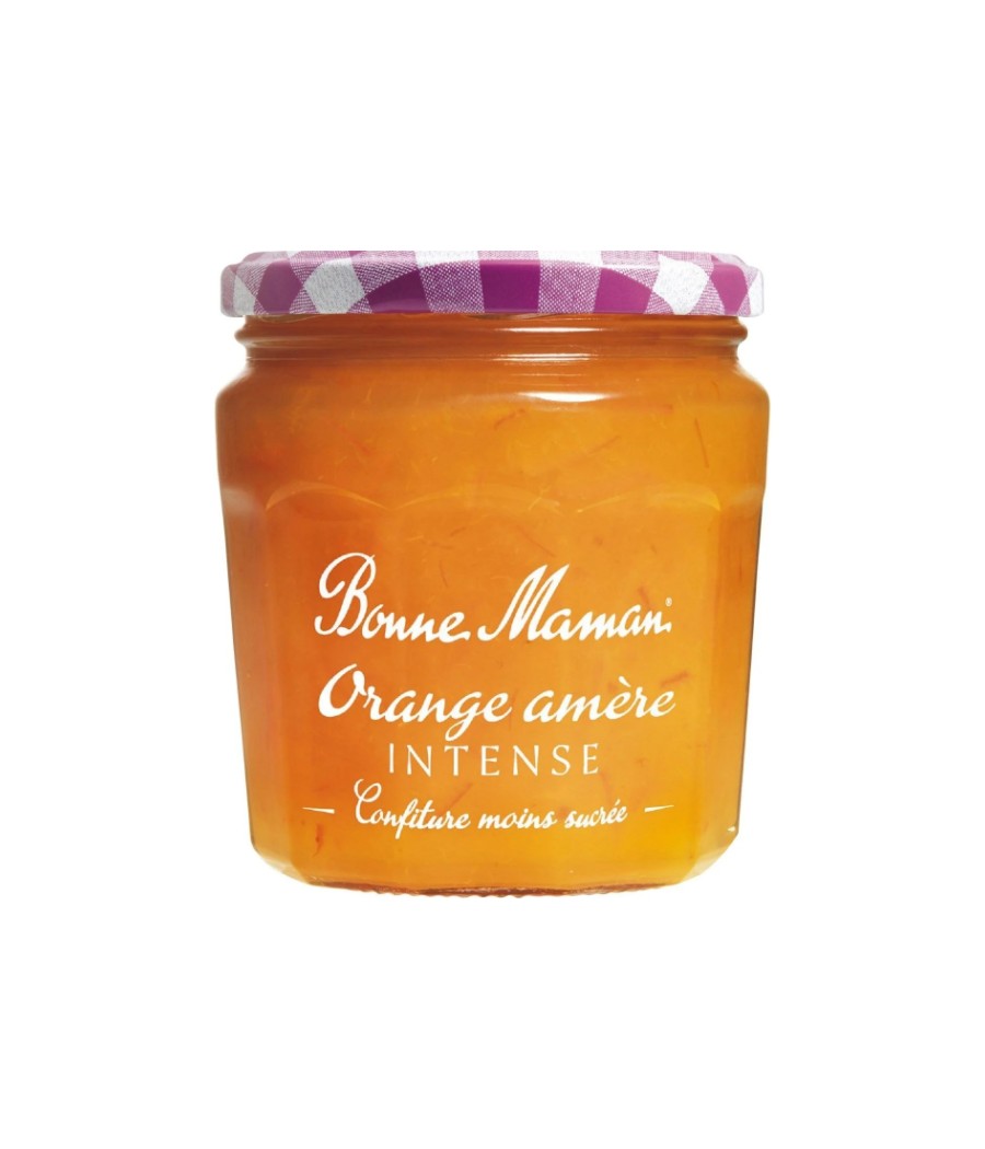 ORANGE AMERE, INTENSE - CONFITURE MOINS SUCREE 335G