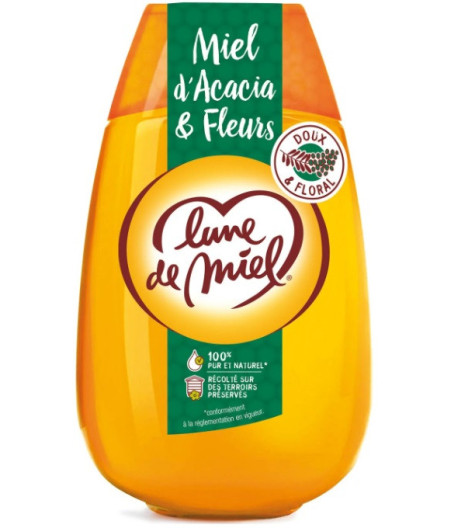 MIEL D’ACACIA ET DE FLEURS 500G