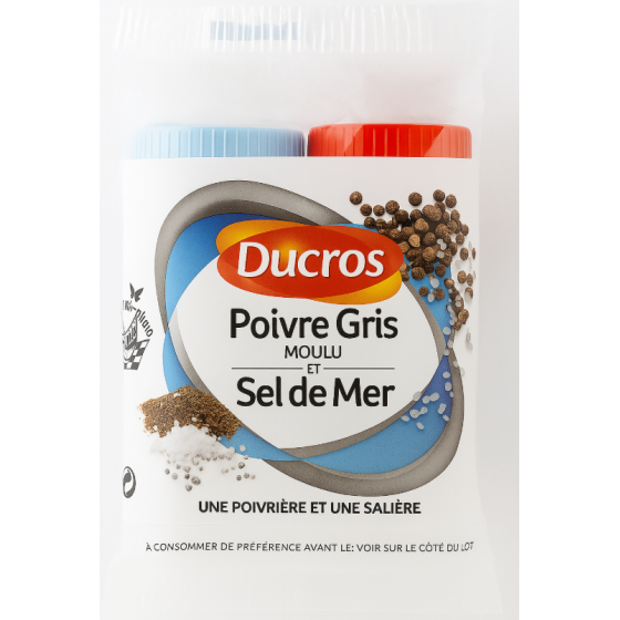 POIVRE DUCROS GRIS SEL DE MER