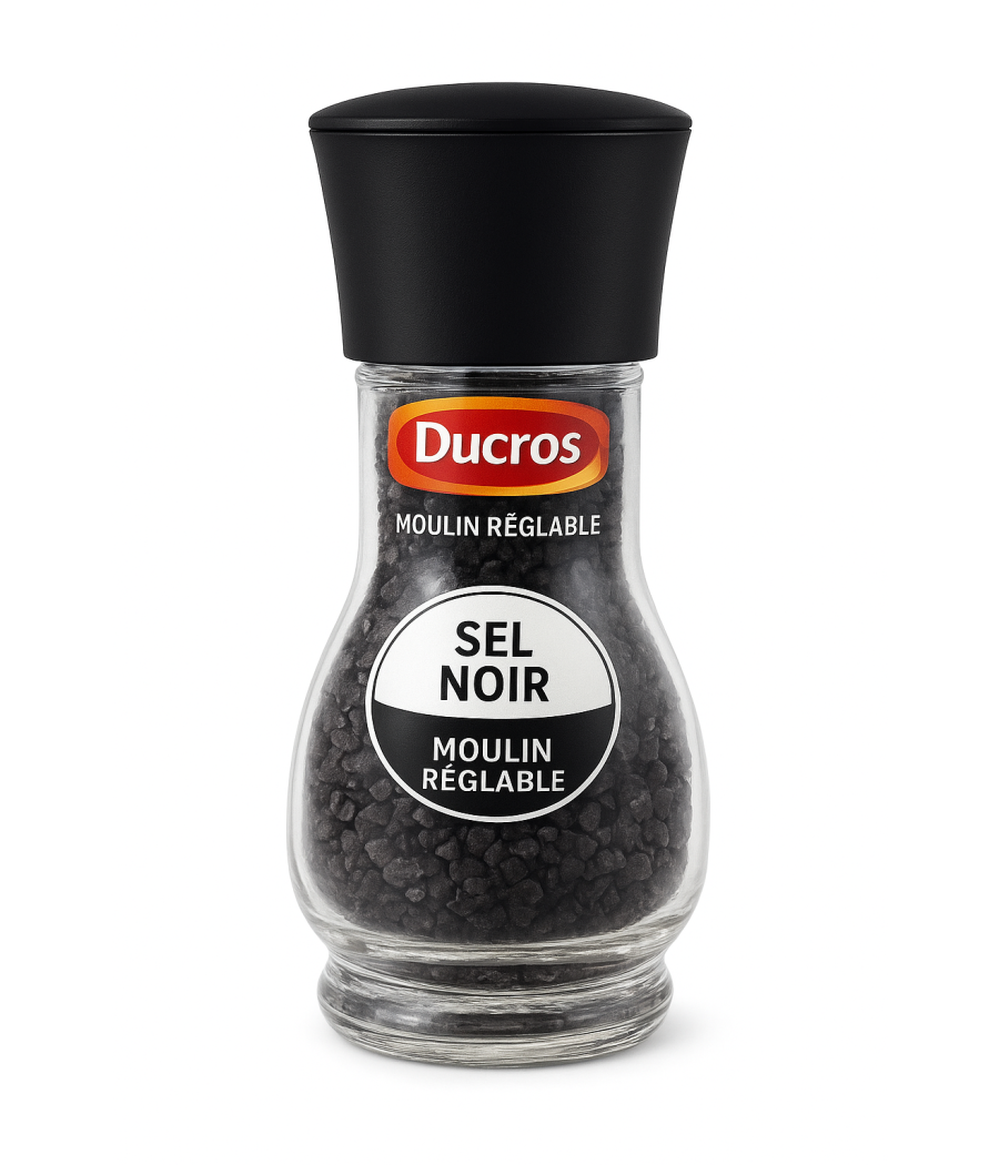 SEL NOIR DE CHYPRE DUCROS 50G