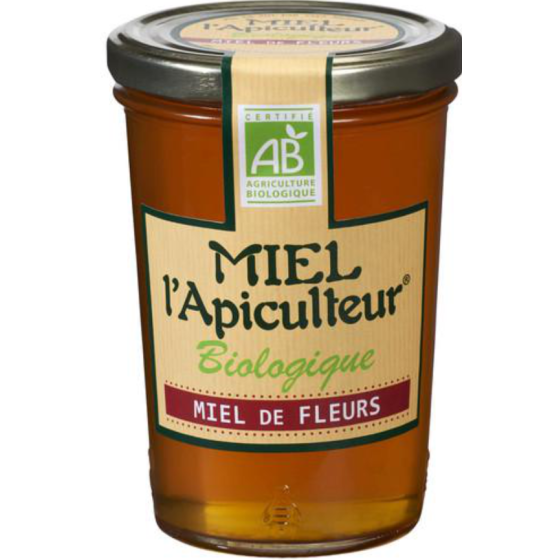 MIEL DE FLEURS BIO MIEL L'APICULTEUR 500G