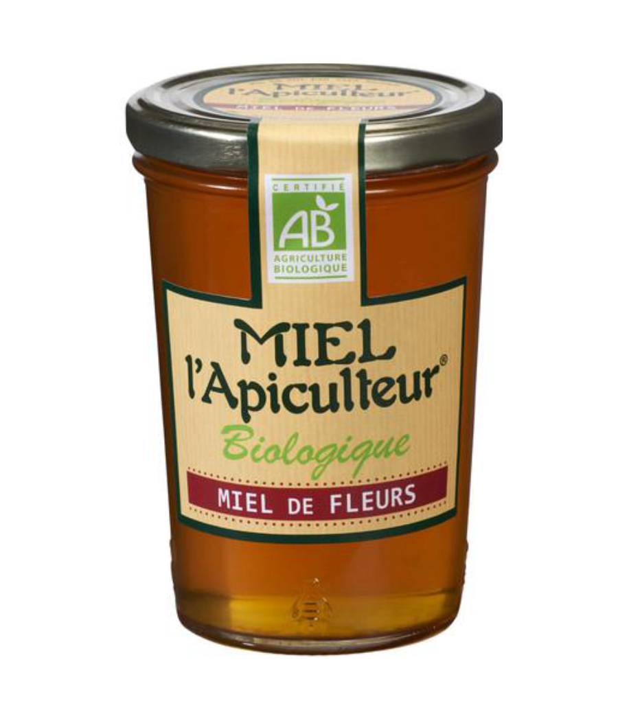 MIEL DE FLEURS BIO MIEL L'APICULTEUR 500G