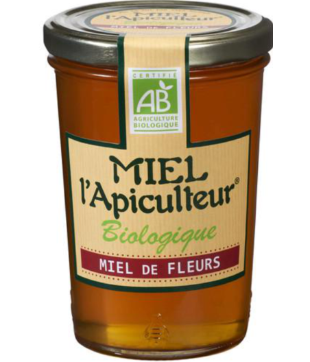 MIEL DE FLEURS BIO MIEL L'APICULTEUR 500G