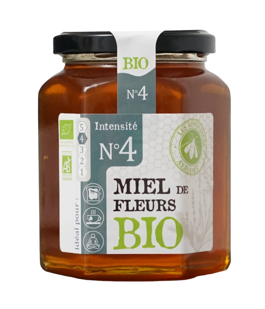 MIEL DE FLEURS BIO L'APPLICULTEUR 375G