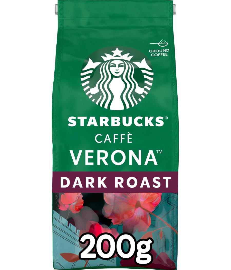 CAFE SOLUBLE DARK CAFFE VERONA STARBUCKS 200G