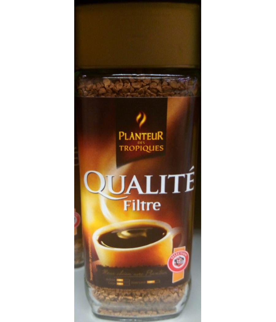 CAFE PLANTEUR DES TROPIQUES QUALITE FILTRE 100G