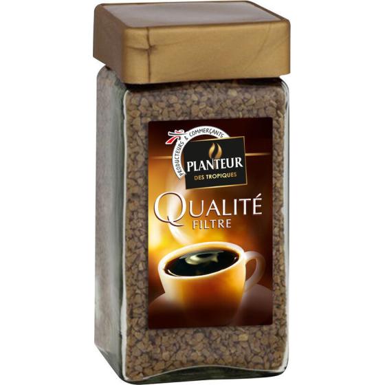 CAFE PLANTEUR DES TROPIQUES  SOLUBLE QUALITE FILTRE 200G