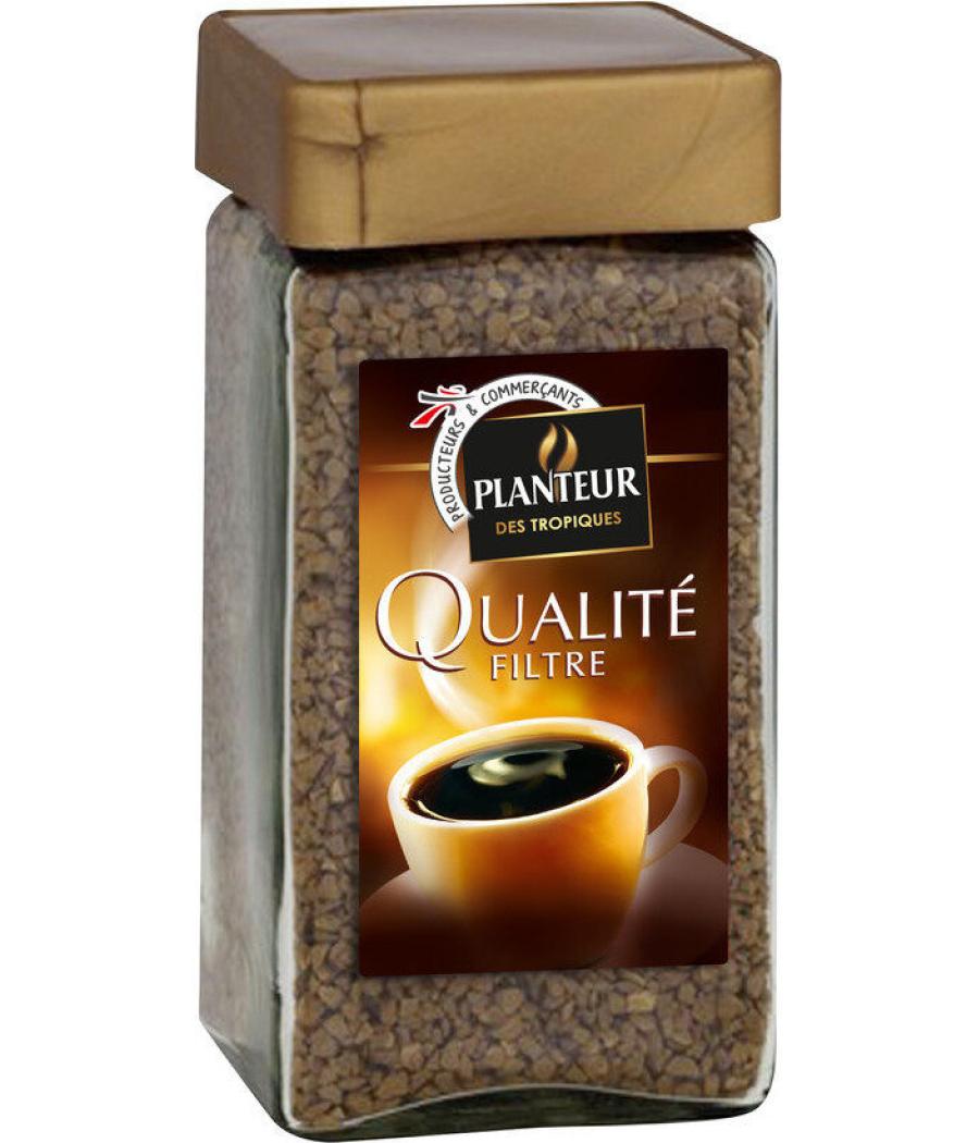 CAFE PLANTEUR DES TROPIQUES  SOLUBLE QUALITE FILTRE 200G