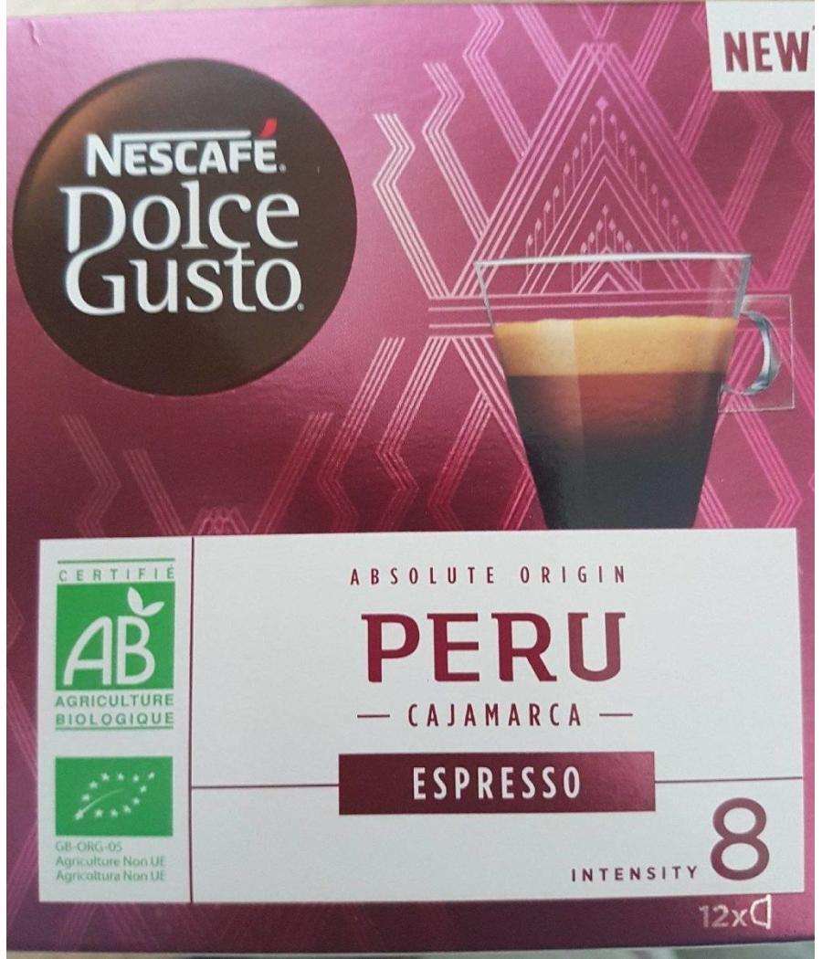 CAPSULE NESCAFE ABSOLUTE ORIGIN PERU CAFE 12