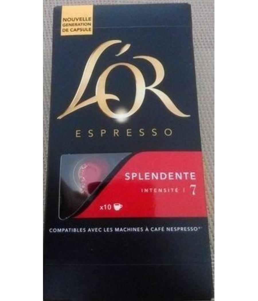 CAPSULE L'OR ESPRESSO SPLENDENTE 7 52G
