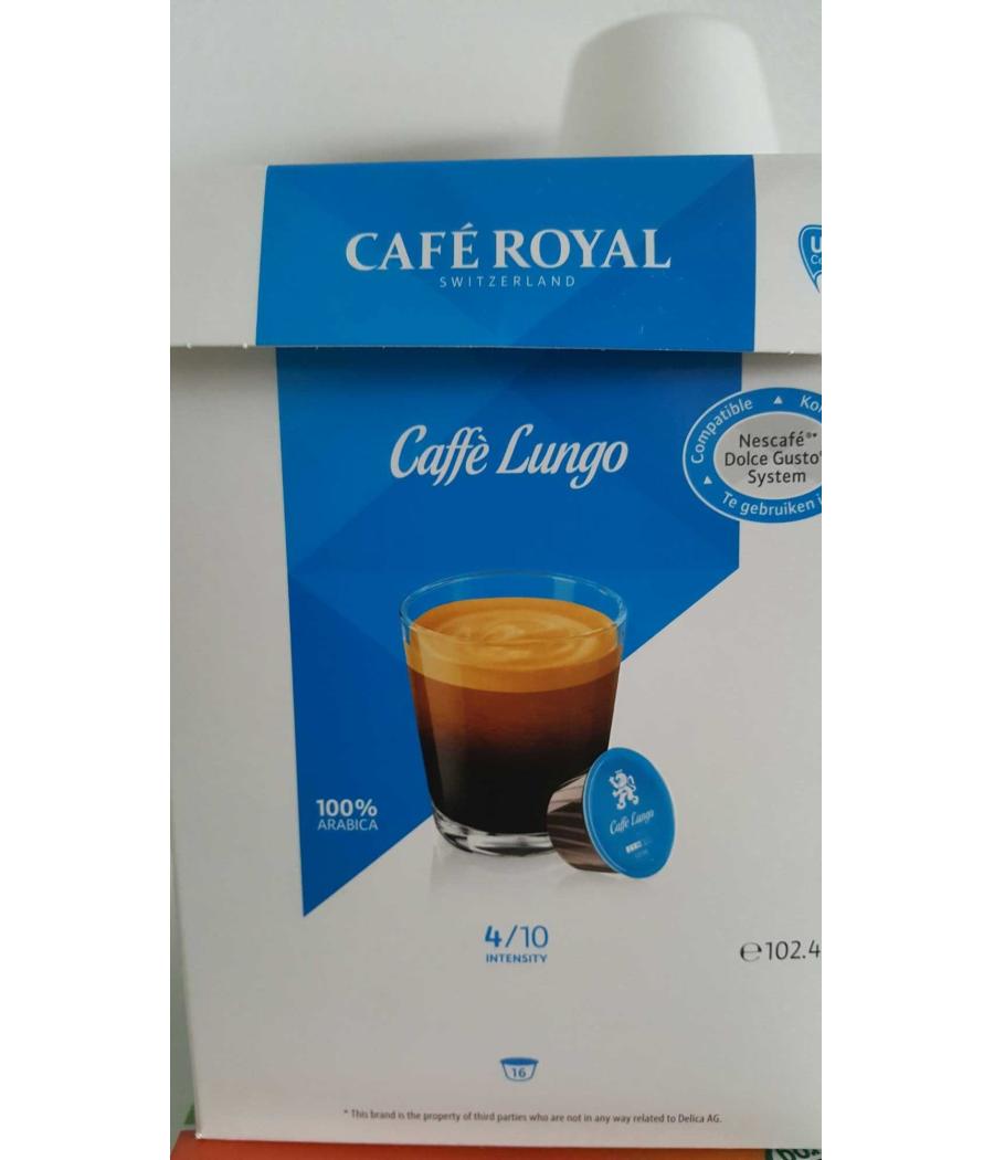 CAFFE LUNGO 16X6.4G = 102.4 G