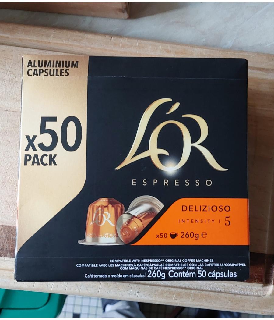 ESPRESSO DELIZIOSO 5 52 G 10 CAPSULES
