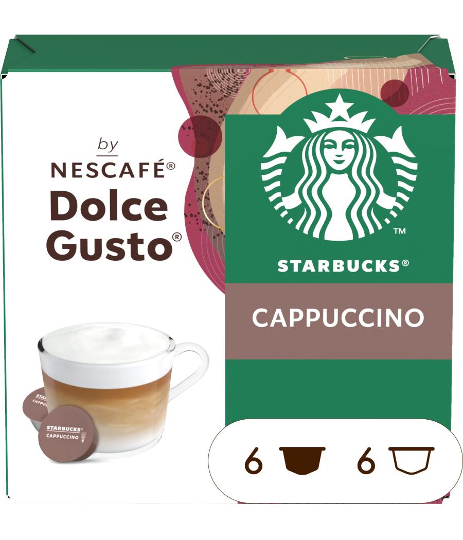 CPSULES CAPPUCCINO DOLCE GUSTO STARBUCKS BY NESCAFE 120G