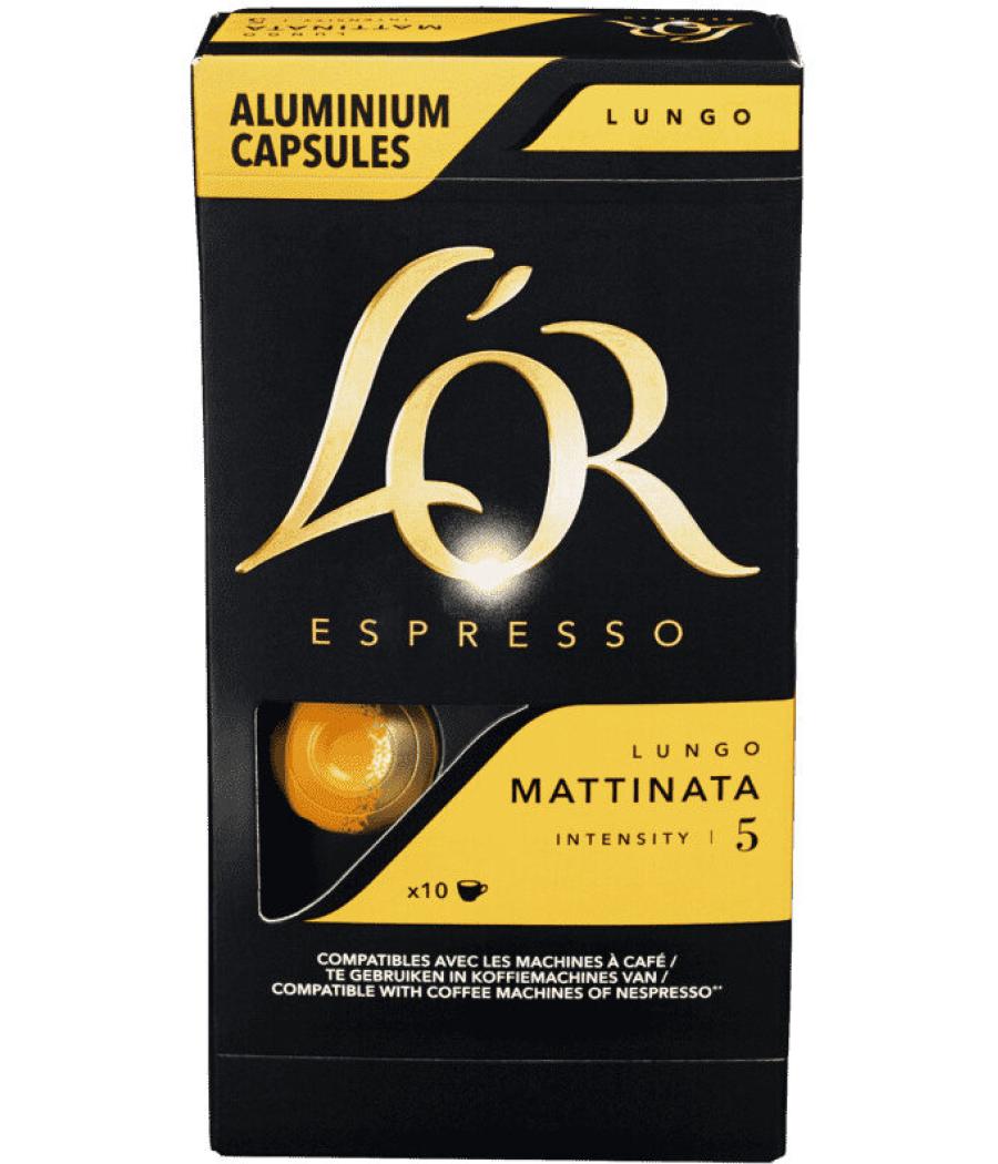 L\'OR ESPRESSO LUNGO MATTINATA 10 CAPSULES (52 G)