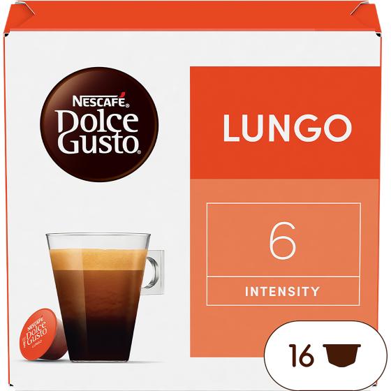 CAPSULES CAFE LUNGO DOLCE GUSTO NESCAFE 89.6G