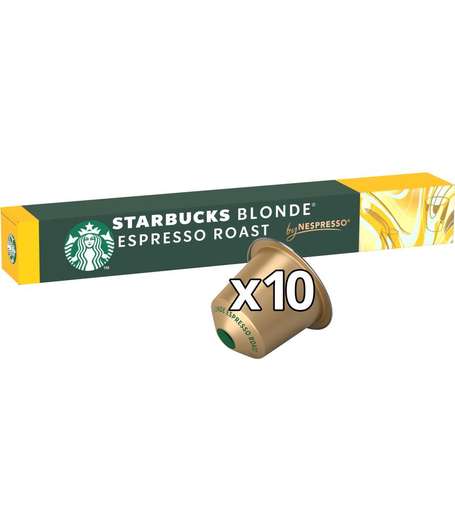 CAPSULES CAFE BLONDE ESPRESSO ROAST STARBUCKS BY NESPRESSO 53G