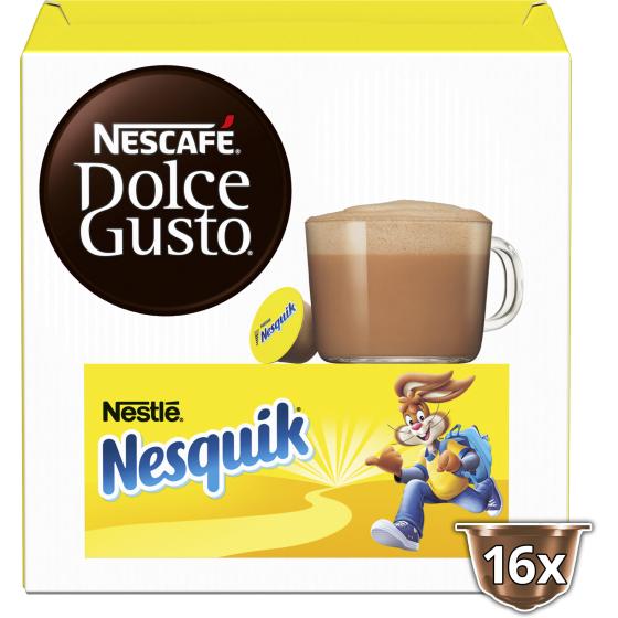 CAPSULES CHOCOLAT CHAUD NESQUIK DOLCE GUSTO NESCAFE 256G