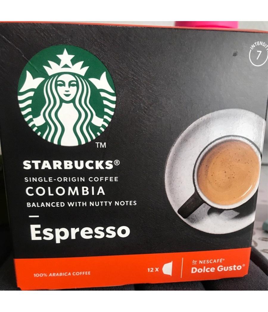 STARBUCKS BY NESCAFE DOLCE GUSTO ESPRESSO COLOMBIA 66G 66 G