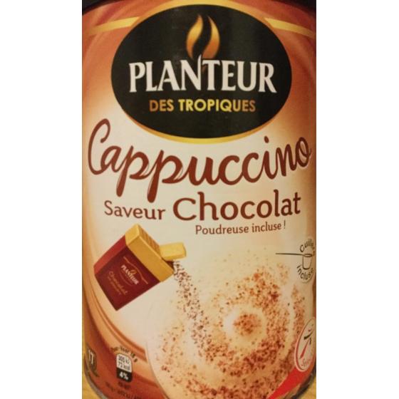 CAPPUCCINO SAVEUR CHOCOLAT - PLAISIR ONCTUEUX - PLANTEUR DES TOPIQUES 313 G