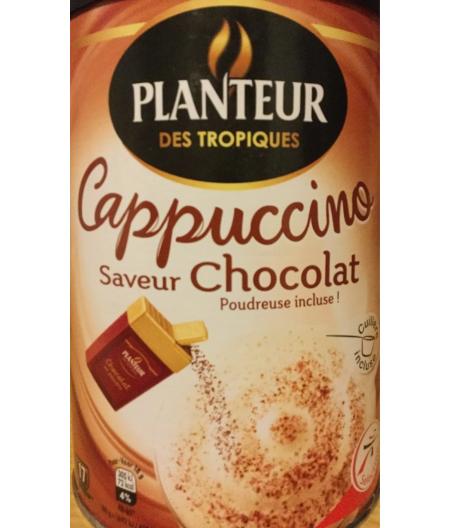 CAPPUCCINO SAVEUR CHOCOLAT - PLAISIR ONCTUEUX - PLANTEUR DES TOPIQUES 313 G
