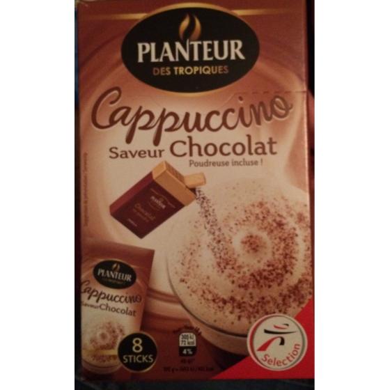 CAPPUCCINO SAVEUR CHOCOLAT - PLAISIR ONCTUEUX - PLANTEUR DES TOPIQUES 151 G