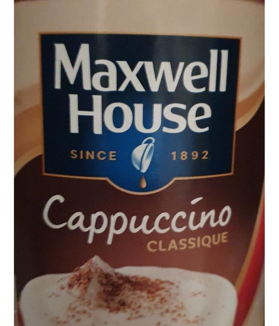 CAPPUCCINO CLASSIQUE MAXWELL HOUSE  280G