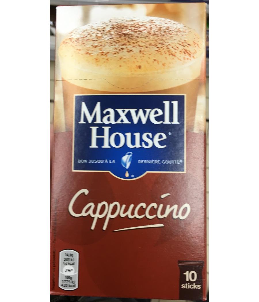 CAPUCCINO MAXWELL HOUSE 148G