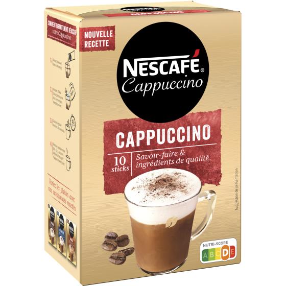 CAPPUCCINO SOLUBLE NESCAFE 140G