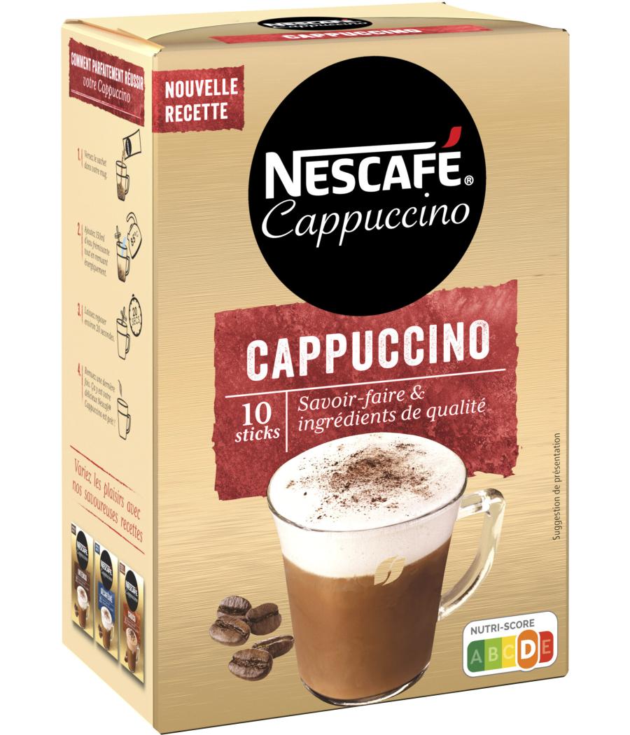 CAPPUCCINO SOLUBLE NESCAFE 140G