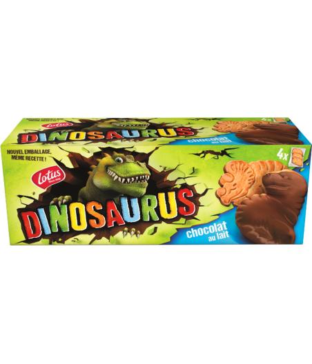 LOTUS DINOSAURUS ORIGINAL CHOCOLAT LAIT 225G (4X3P) 225G
