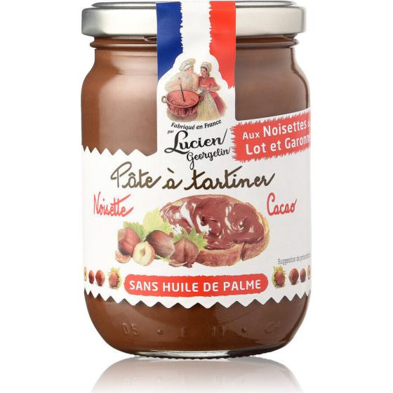 PATE A TARTINER NOISETTE CACAO LUCIEN GEORGELIN 280G