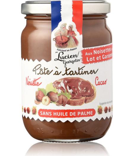 PATE A TARTINER NOISETTE CACAO LUCIEN GEORGELIN 280G