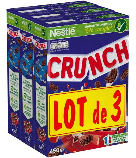 CEREALES CRUNCH NESTLE 3X450G