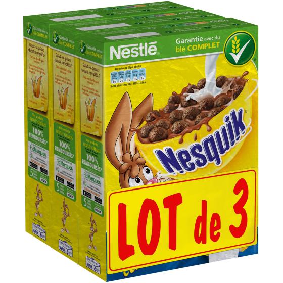CEREALES NESQUIK NESTLE 450GX3