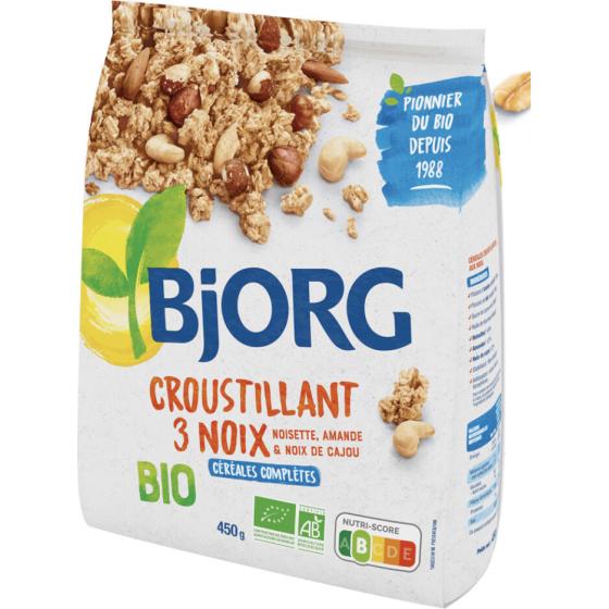 CEREALES CROUSTILLANT 3 NOIX BJORG 450G
