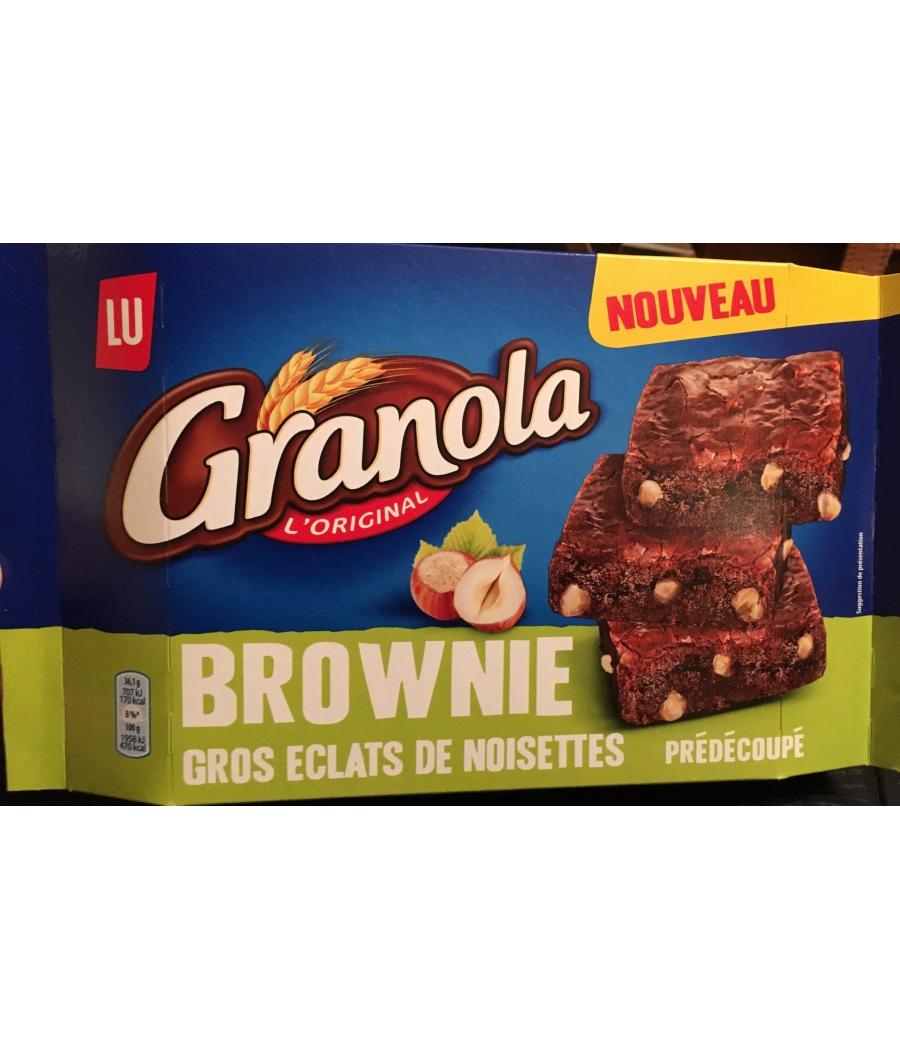 GRANOLA BROWNIE AUX ECLATS DE NOISETTES LU 217G