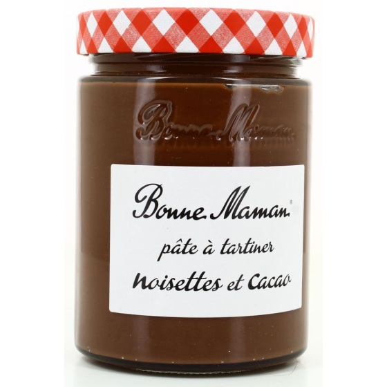PATE A TARTINER NOISETTES ET CACAO BONNE MAMAN 580G