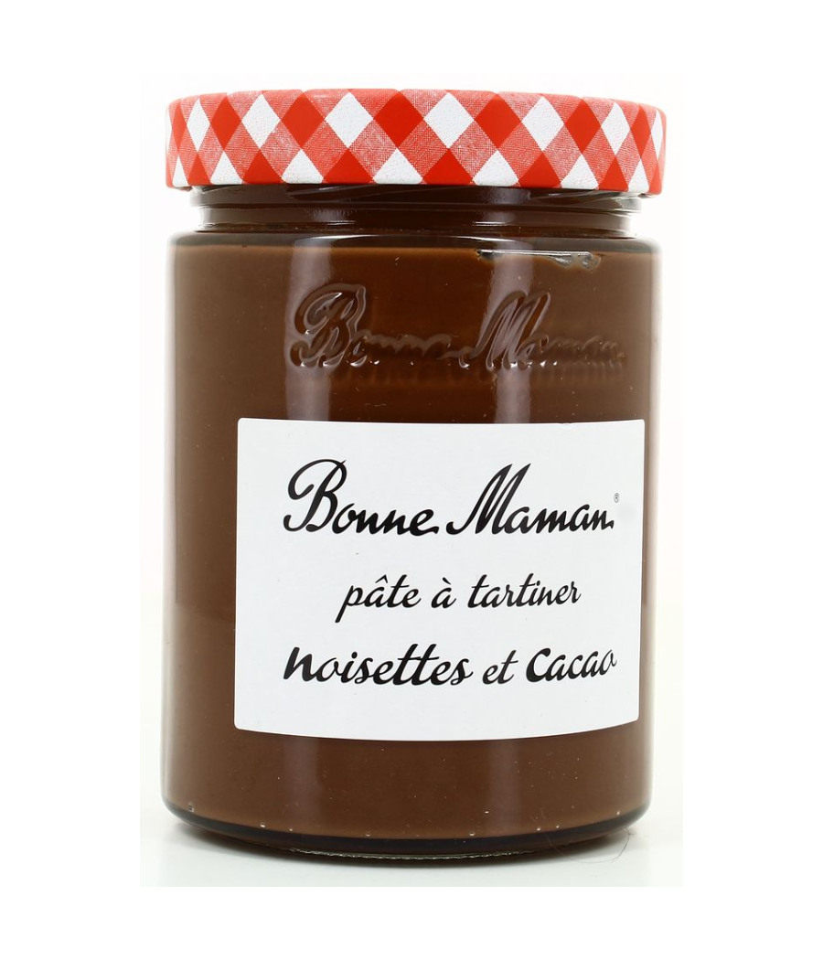 PATE A TARTINER NOISETTES ET CACAO BONNE MAMAN 580G
