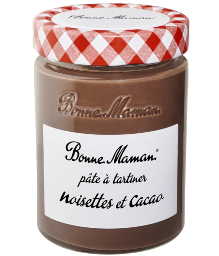 PATE A TARTINER NOISETTES ET CACAO BONNE MAMAN 360G